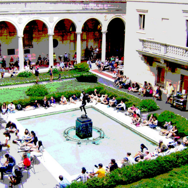 Image for concerts in the courtyard
