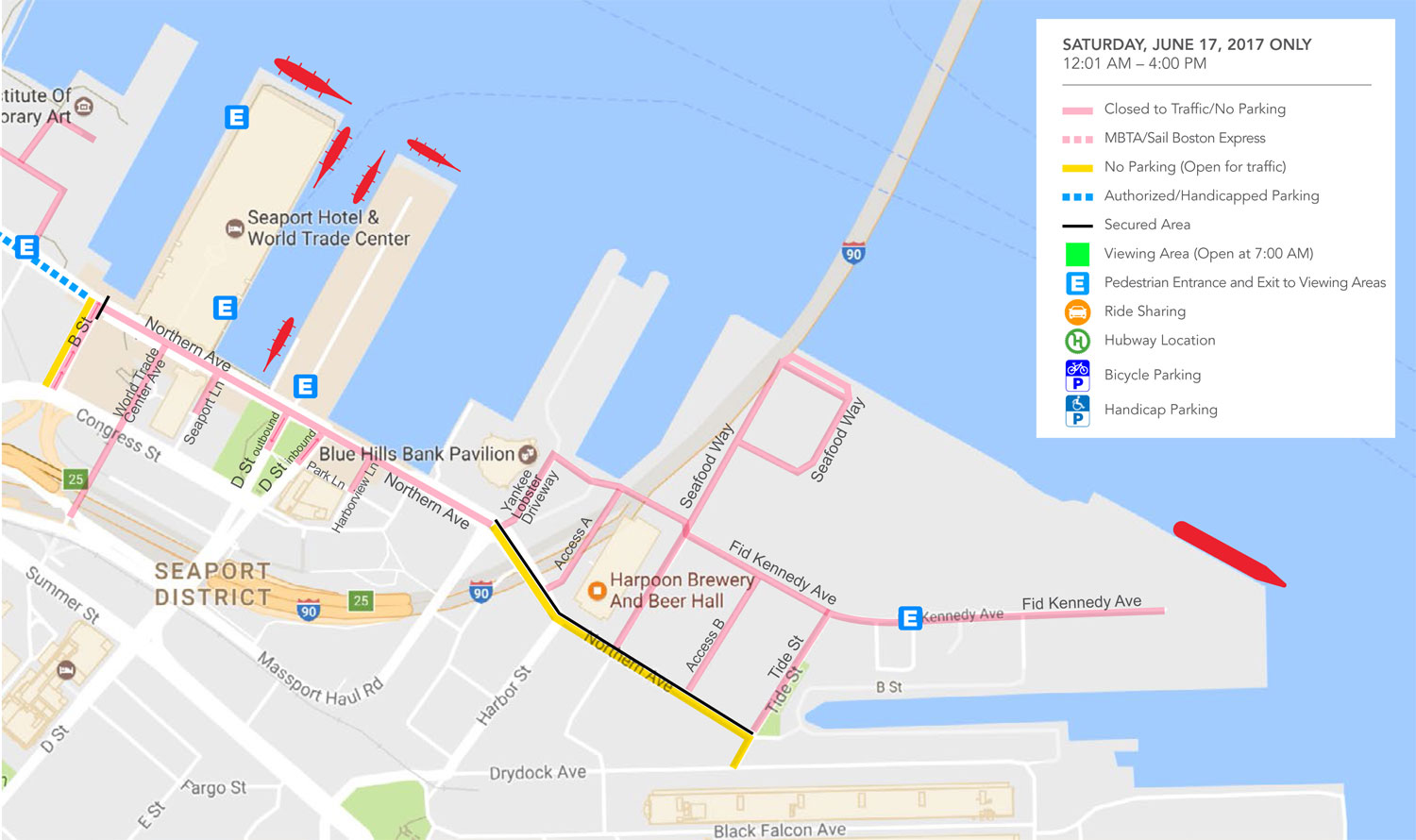 Image for seaport district (east of b street) sail boston impact