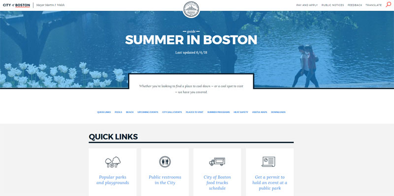 Image for summer in boston