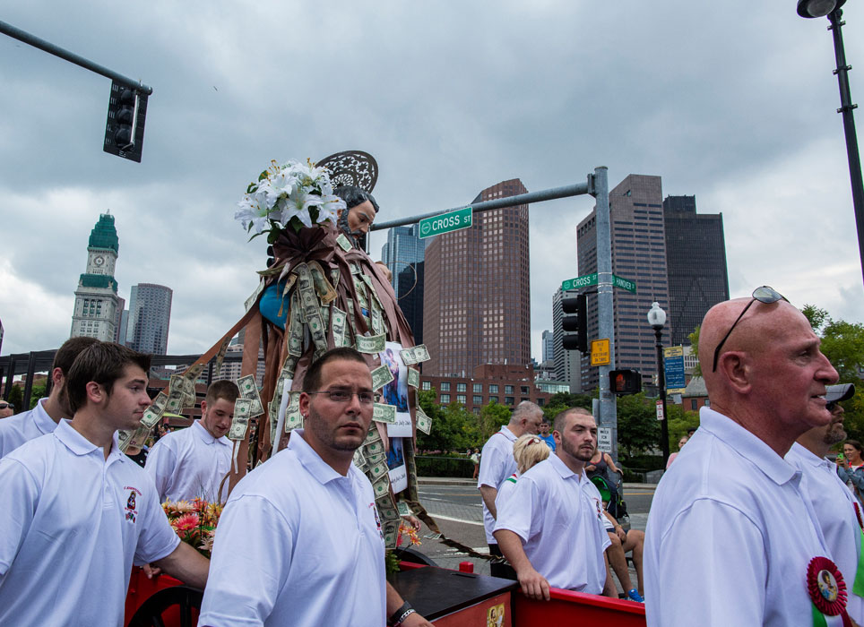 Image for saint joseph procession in the north end in 2015