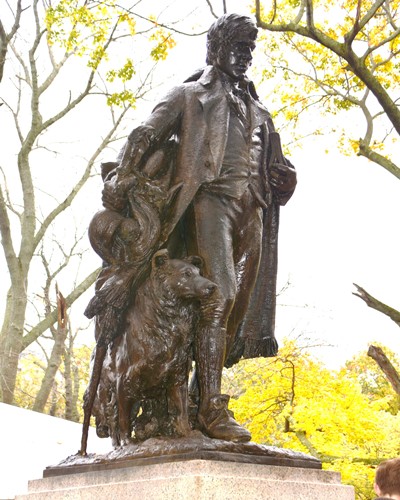 Image for burns statue web