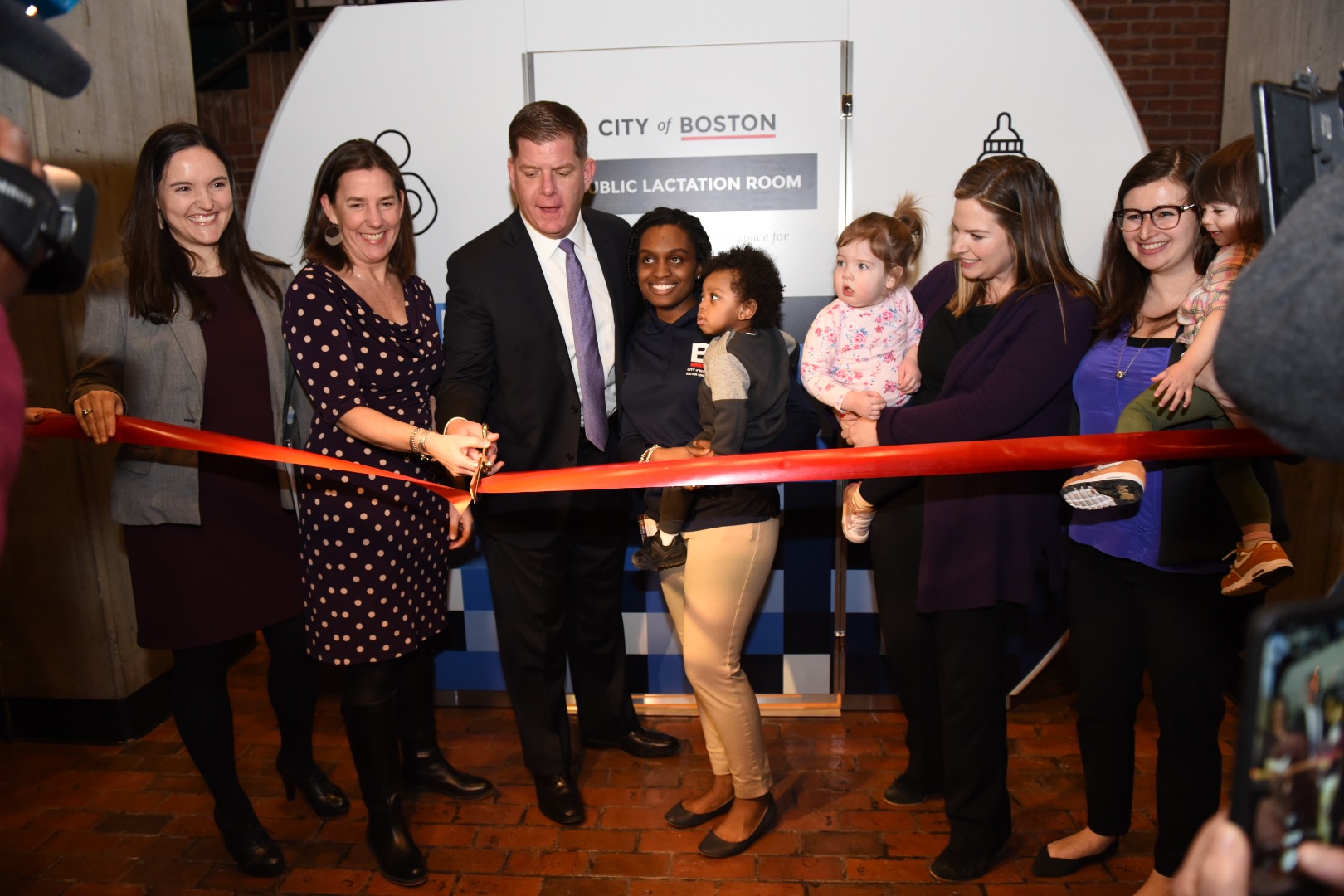 Image for mayor walsh unveiled the lactation room at city hall