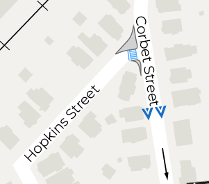 Hopkins Street and Corbet Street