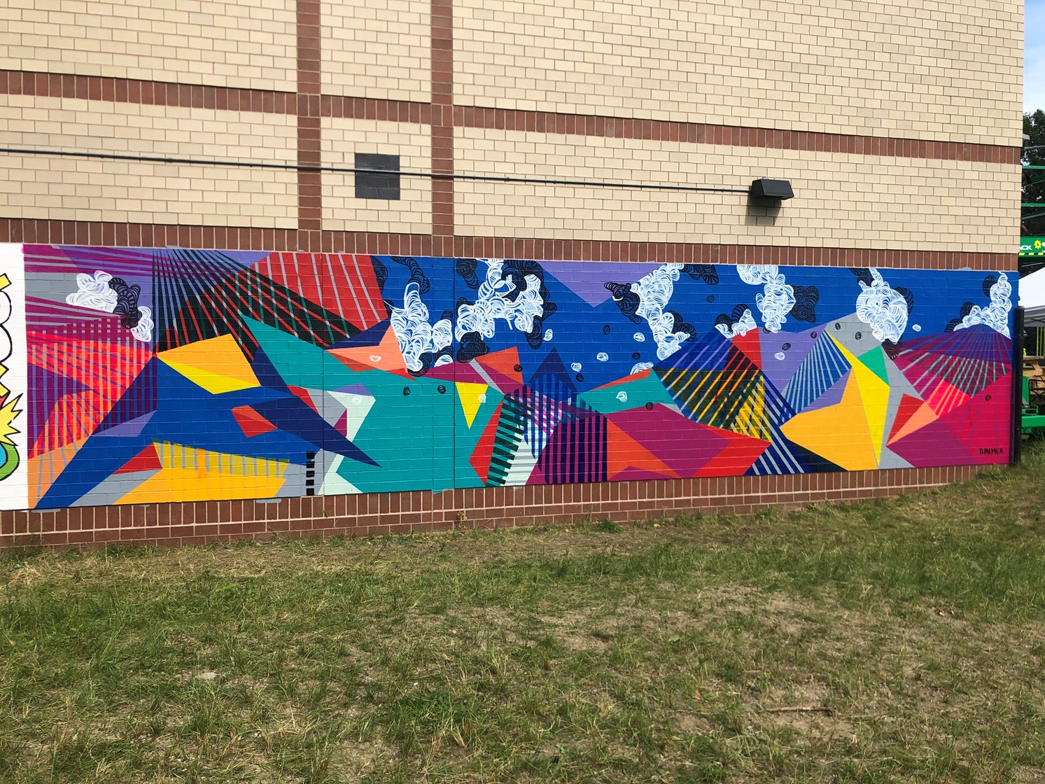 Photo: A mural by Destiny Palmer created for Gallivan Community Center and supported by Lifewater in 2019, courtesy of the artist.