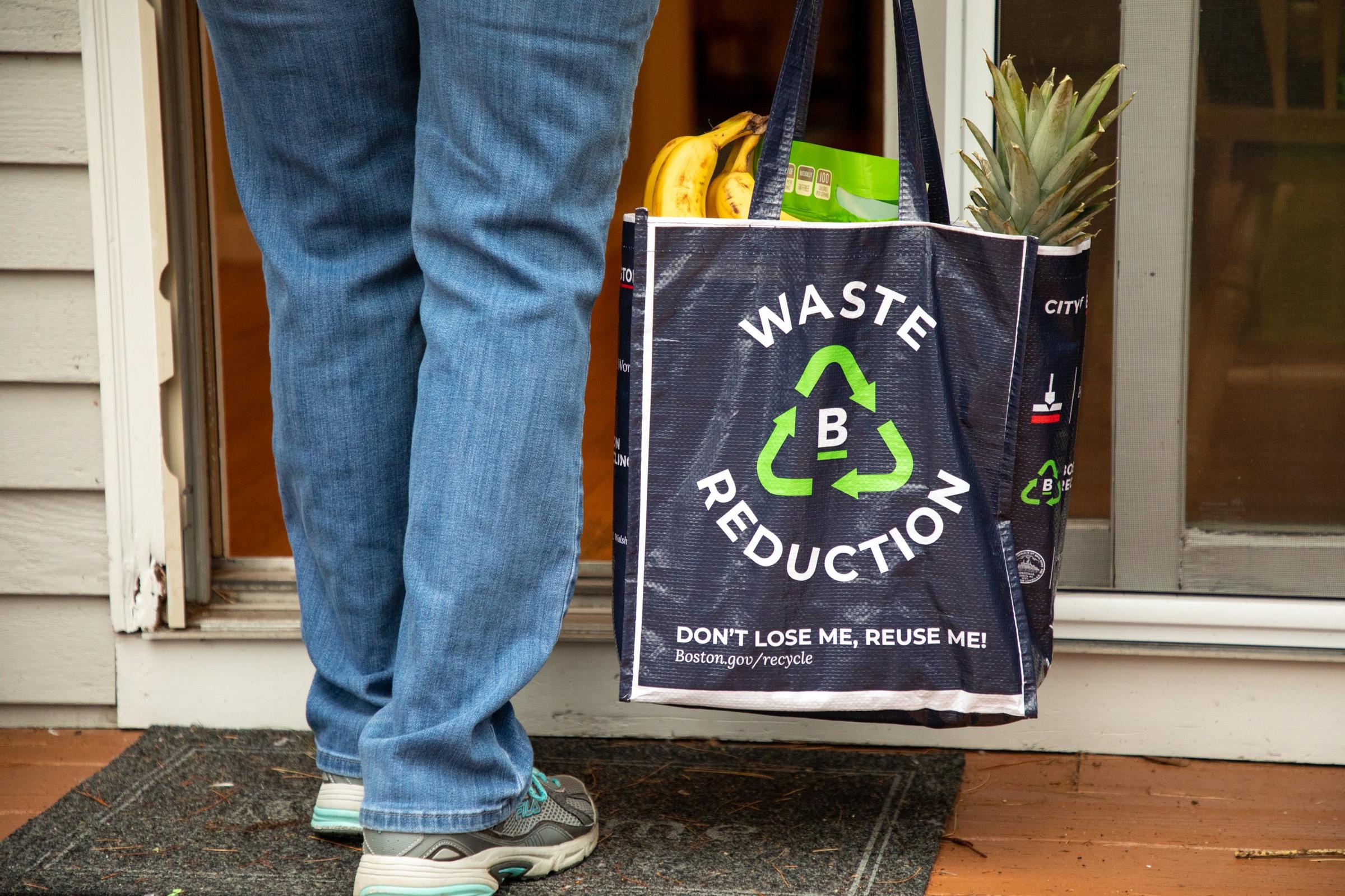 Waste Reduction shopping bag