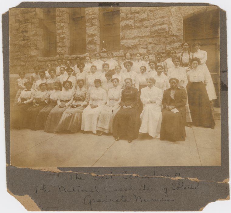  first annual convention of the National Association of Colored Graduate Nurses, Boston, 1909