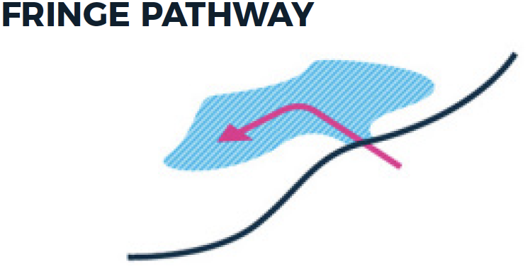 Fringe pathway graphic