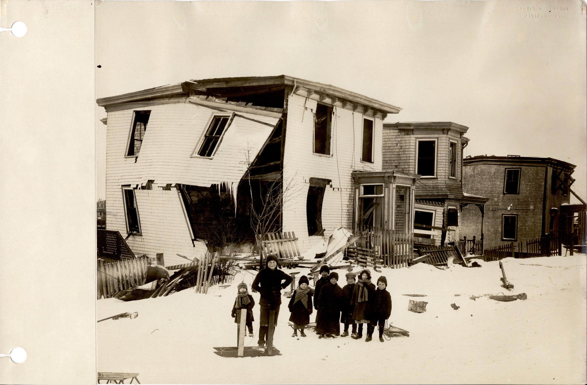 Massachusetts-Halifax Relief Committee Photographs, c. 1917, State Library of Massachusetts