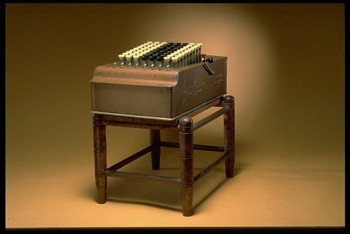 Comptometer Model F, circa 1915, National Museum of American History