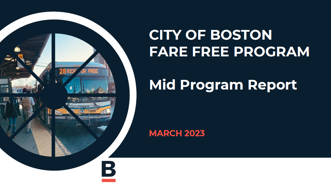 Fare Free Bus Mid Program Report, March 2023