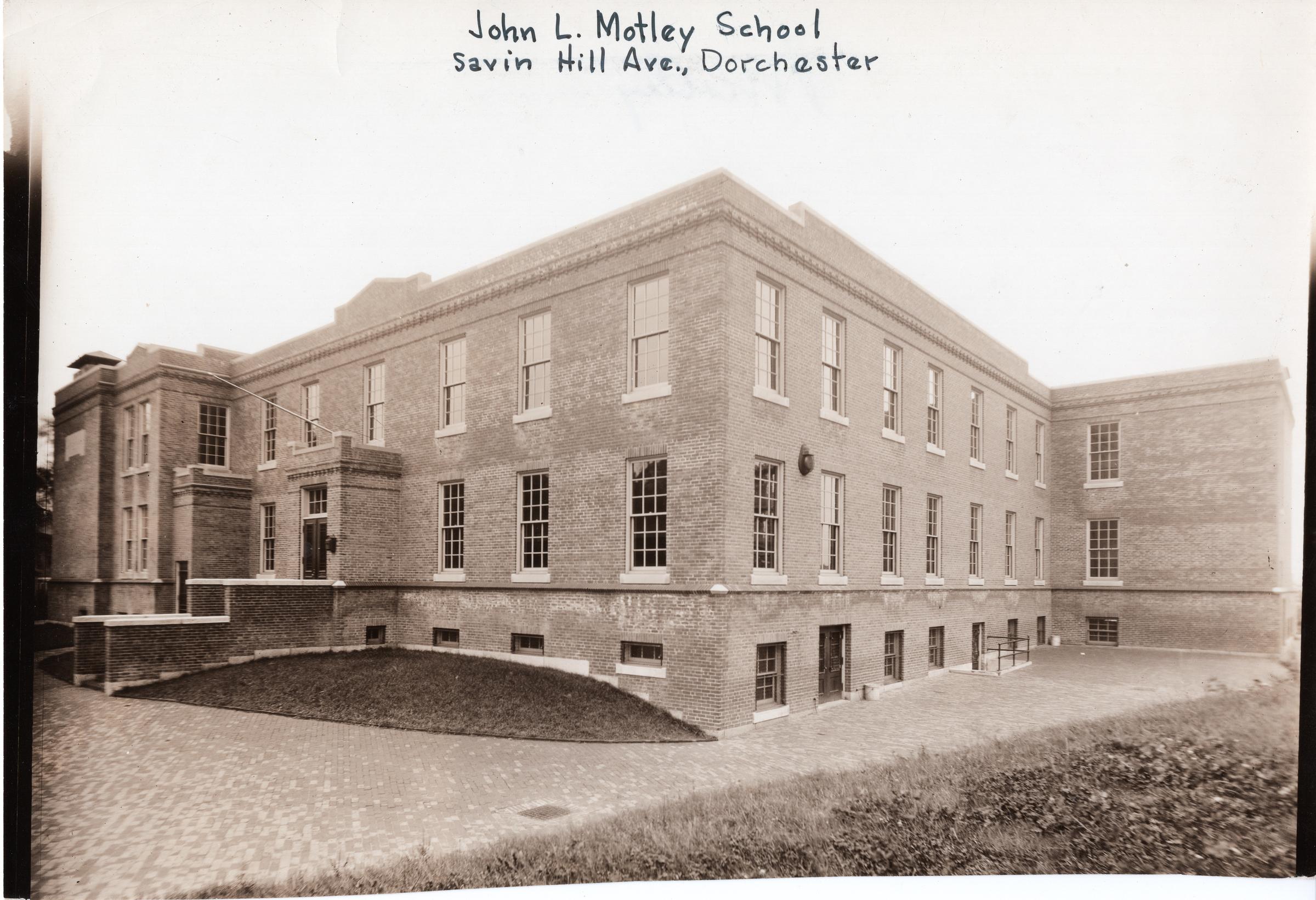 John Lothrop Motley School, Savin Hill Avenue, Dorchester