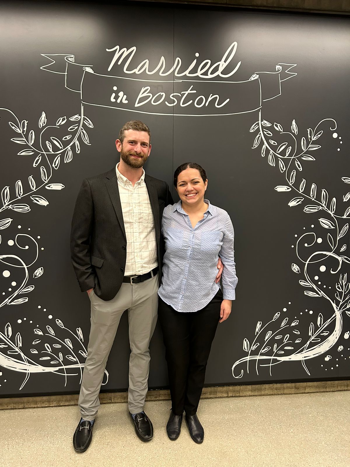 Aline Passos and Ryan Fogaren 