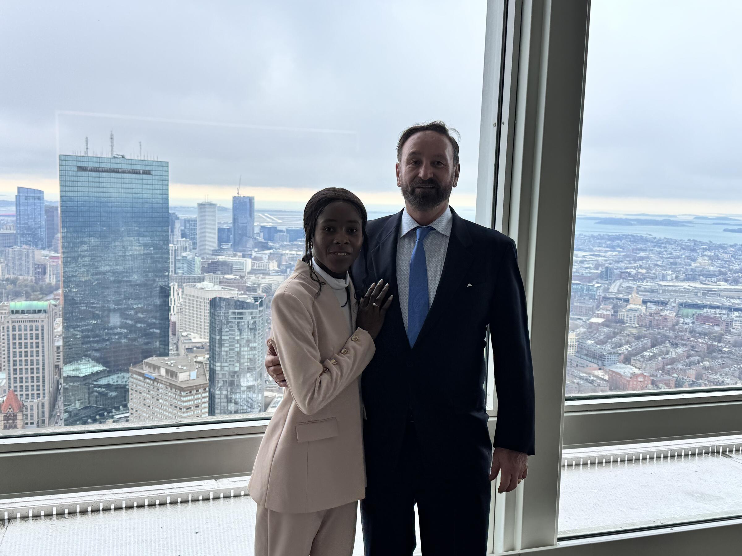Peter C.Marcucci and Lovelie Avril Married in Boston | Boston.gov
