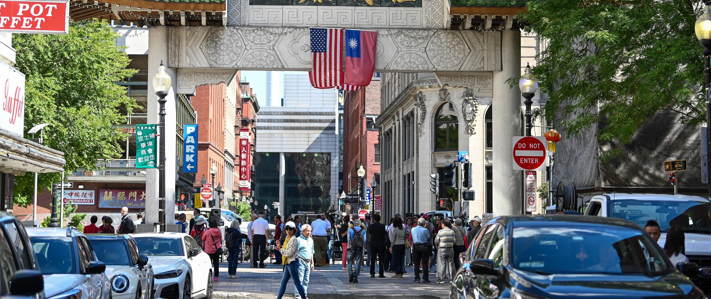 Chinatown Streets and Gate