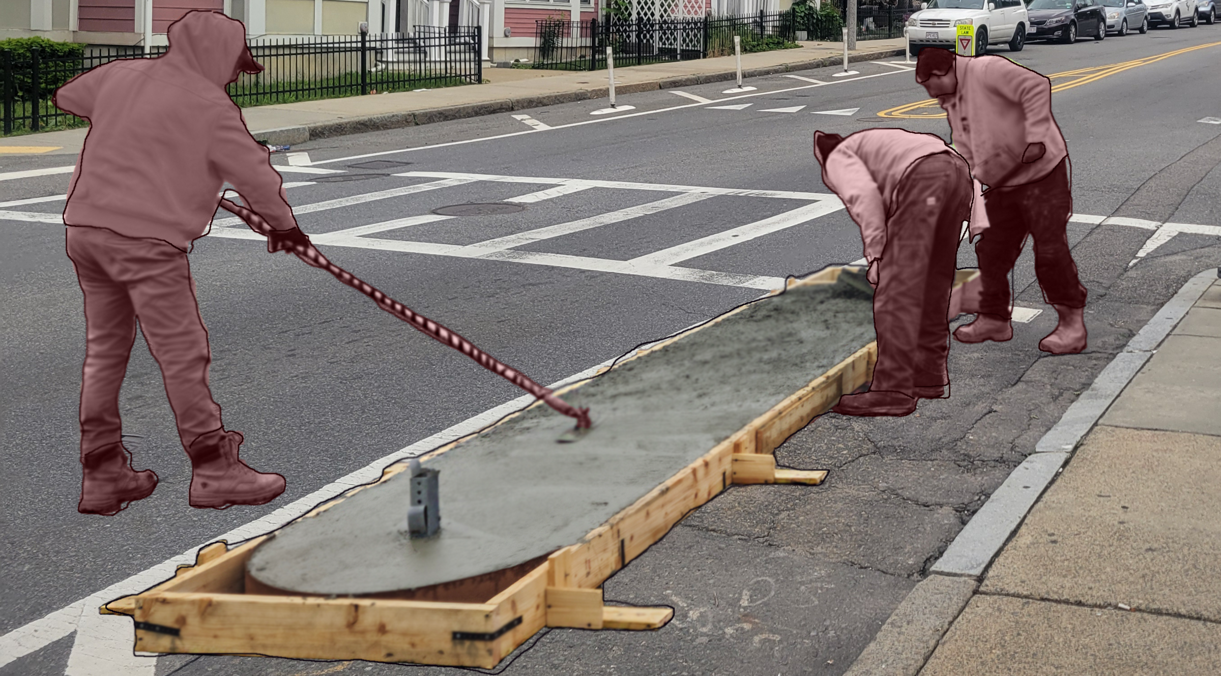 Cast-in-Place Concrete (Construction Rendering)