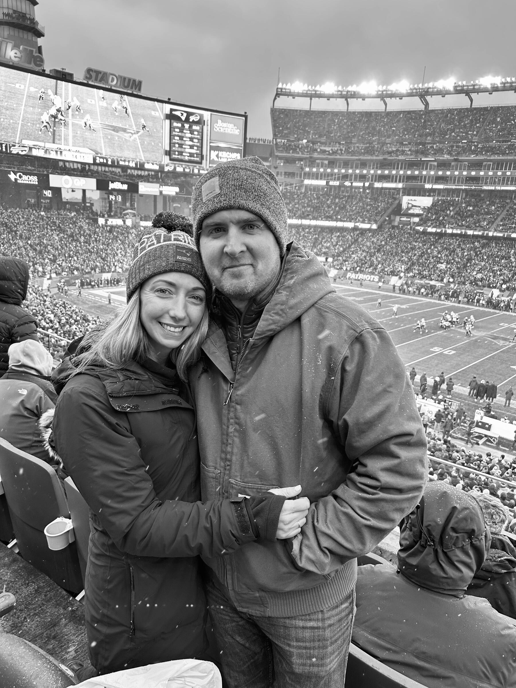 Marena Batzanian and Paul Galligan