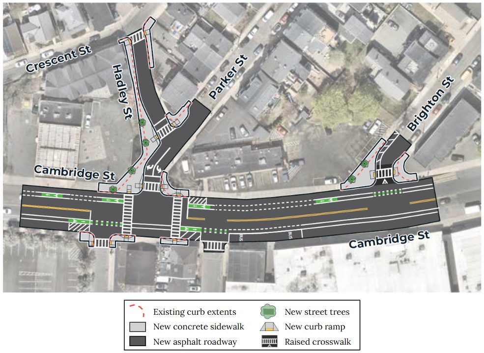 Cambridge Street Intersections Design Details