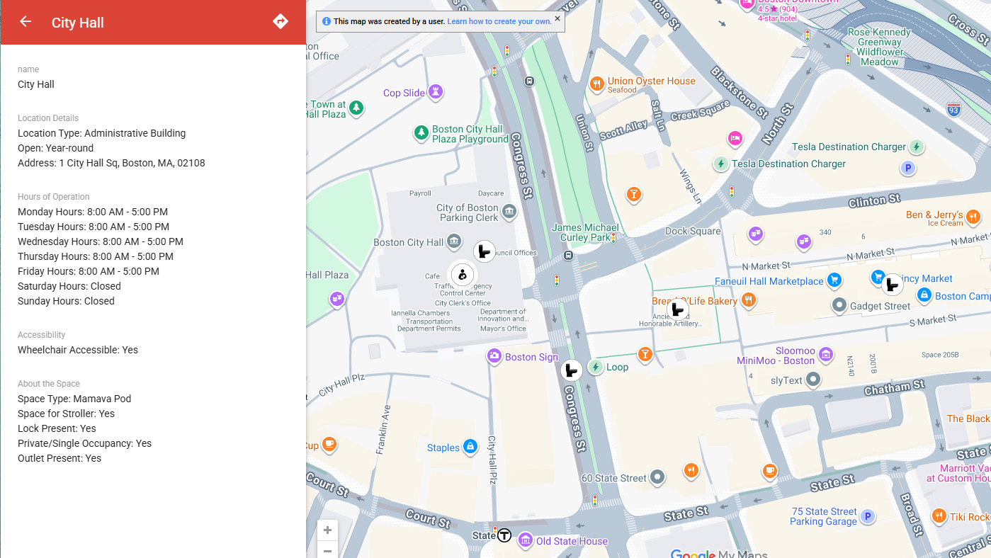 Public Amenities Map