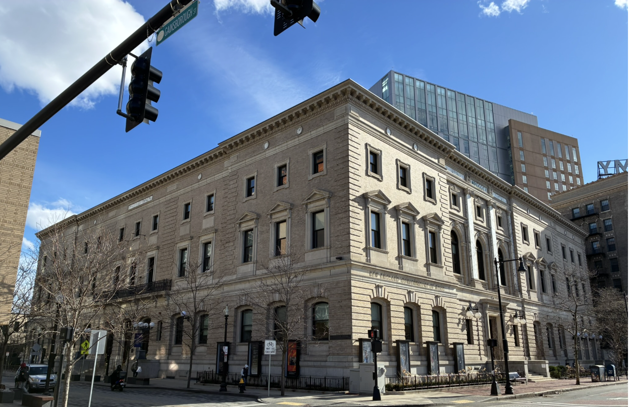 Photograph of the New England Conservatory.