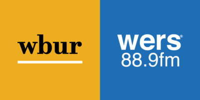 logos for WBUR and WERS