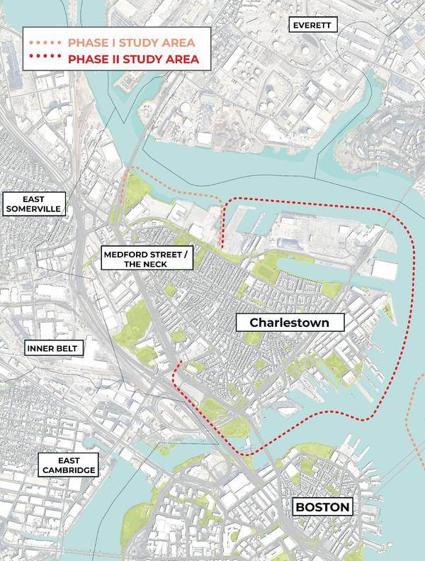 Charlestown Phase I and II Map