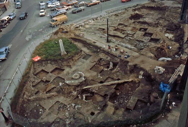 City Square excavation