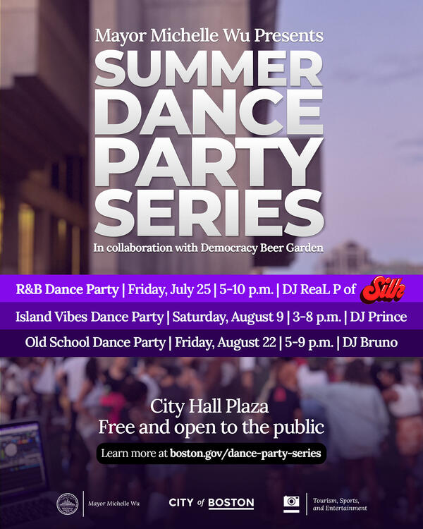 Summer Dance Party Series graphic