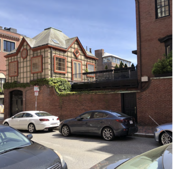 Exterior facade photograph of 2 Beaver Place in Beacon Hill.