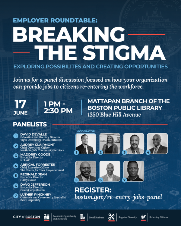 Breaking the Stigma in Business Flyer 