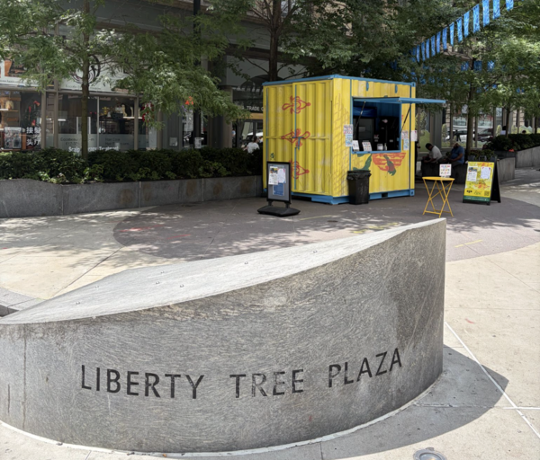 Liberty Tree Plaza Activation.