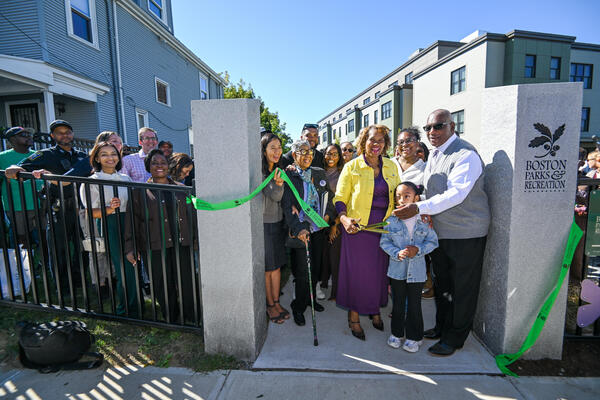 Odom Serenity Garden Ribbon Cutting