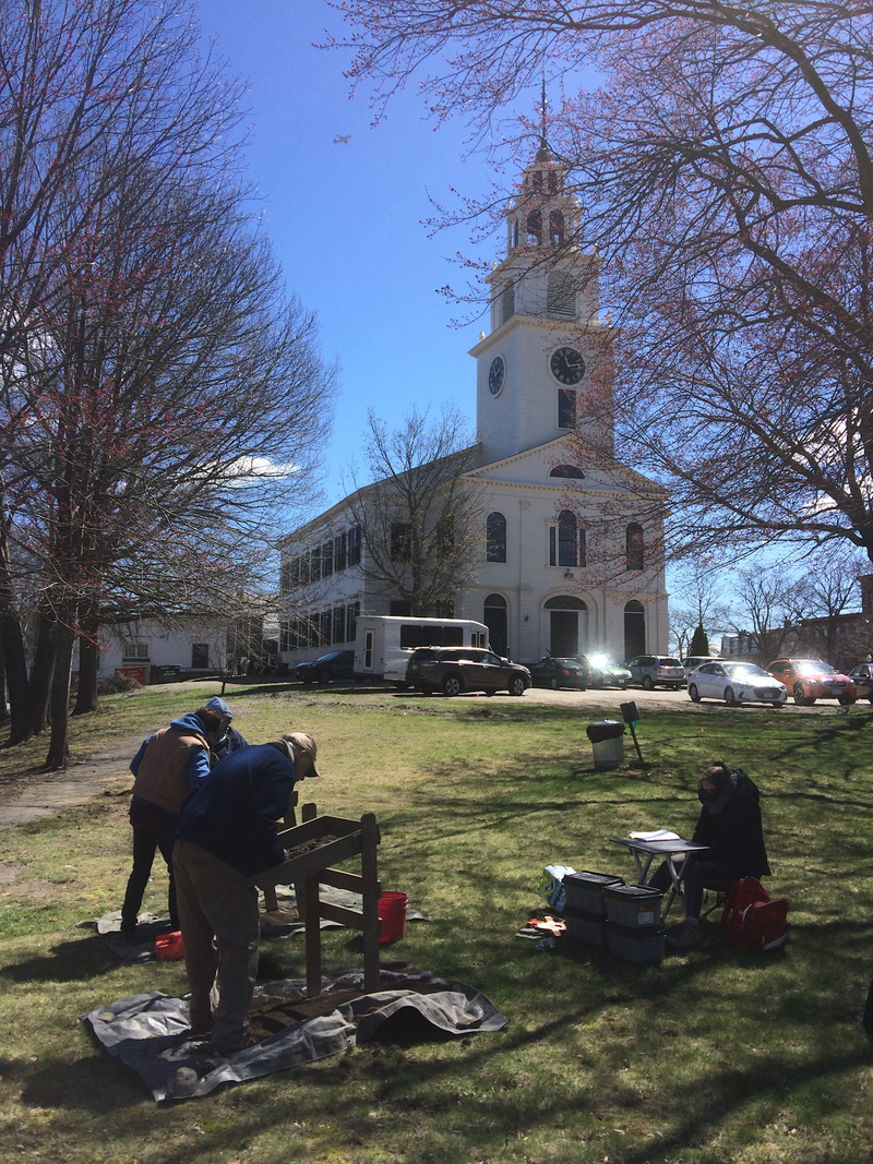 First Church Archaeological Dig