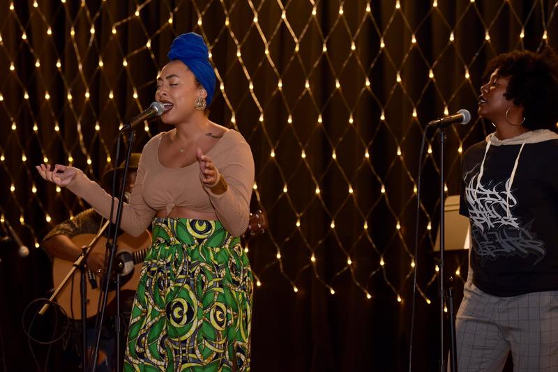 Photo: Opportunity Fund grantee Yo Soy LOLA’s 2019 Visual and Performance Art Gallery, DURA, courtesy of Vania Jasmin Arroyo