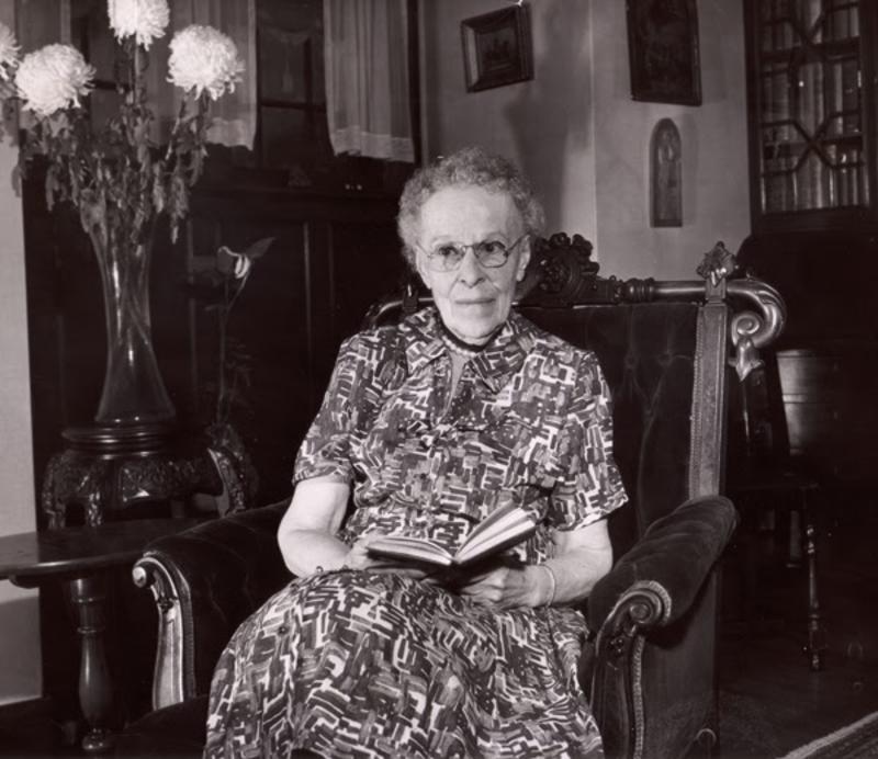 Eva Whiting White, 1961, Courtesy Simmons University Archives