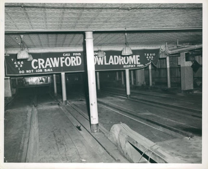 Crawford Bowladrome, circa 1958-1961, Collection 4010.001, Boston City Archives