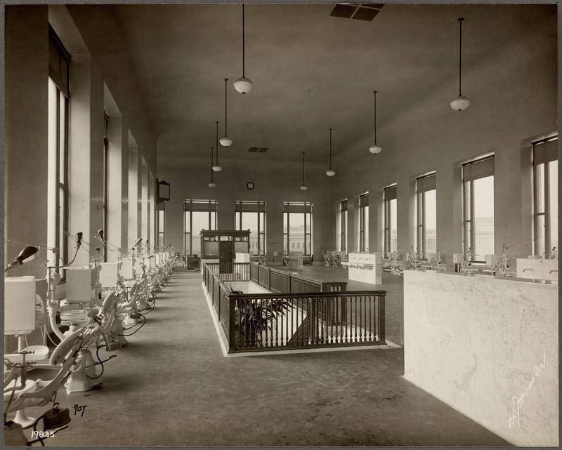 Forsyth Dental Infirmary, circa 1910-1920, Boston Pictorial Archive, Boston Public Library