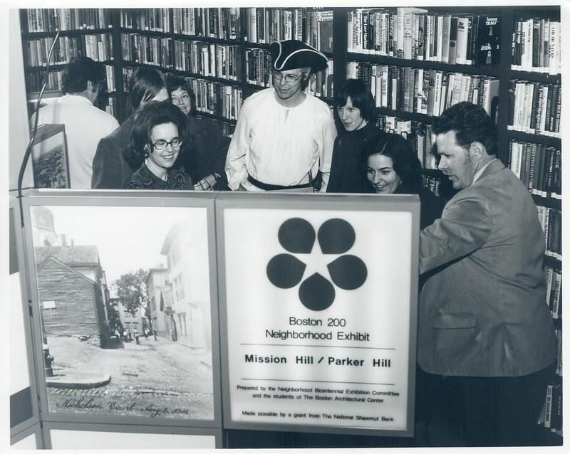 Boston 200 Neighborhood HIstory Exhibit in Mission Hill/Parker Hill, circa 1974-1976