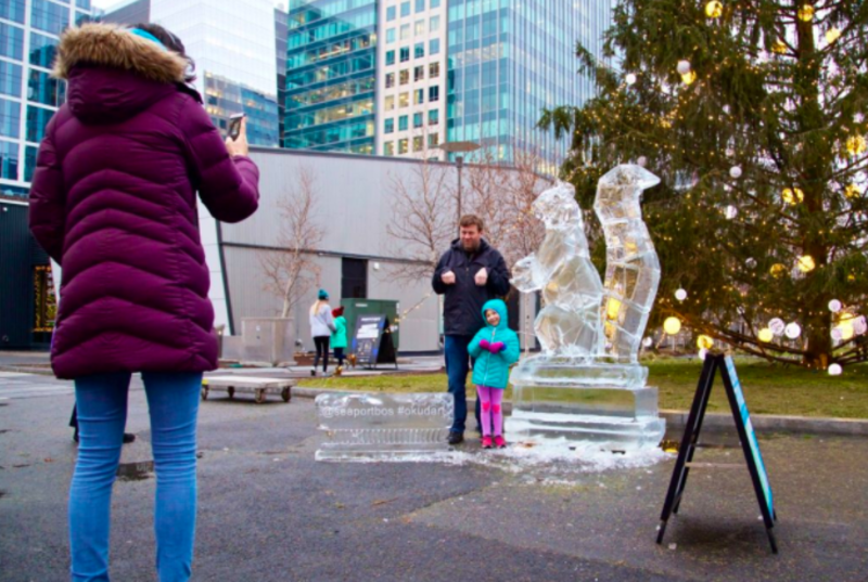 Ice Sculptures New Years Eve Boston Harbor Now