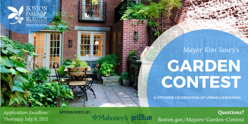 Mayor's Garden Contest graphic