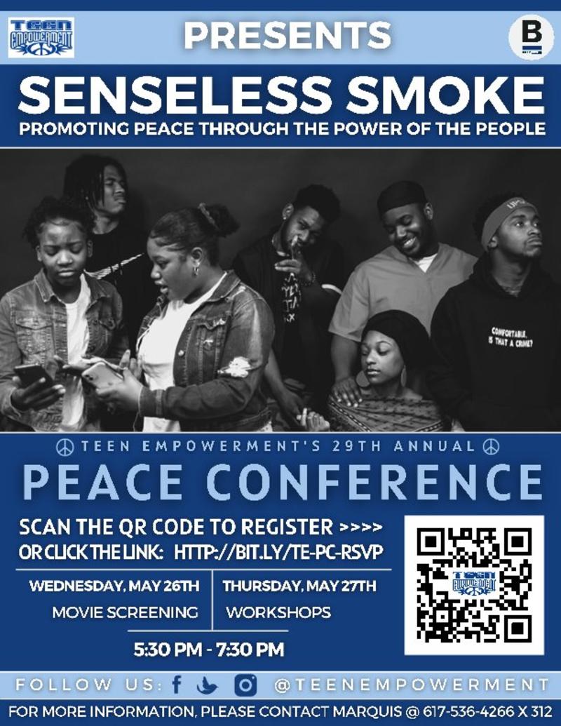 Senseless Smoke flyer