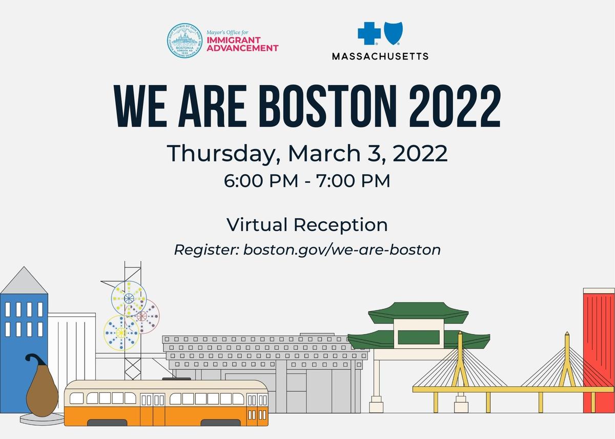 We Are Boston 2022 Invitation
