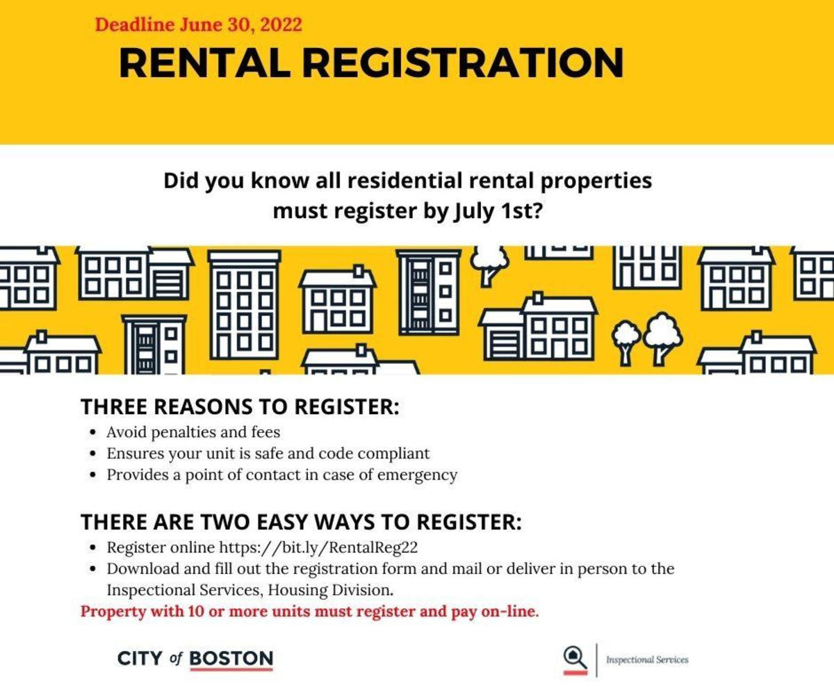 Visit bit.ly/RentalReg22 to register your rental property.