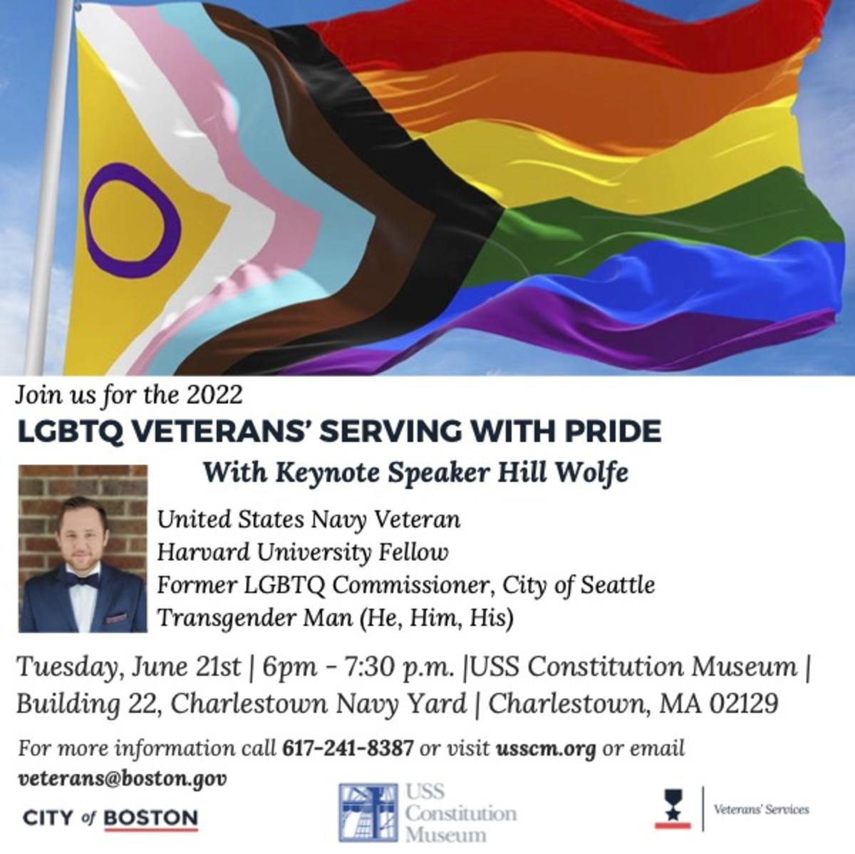 LGBT Veterans serving with pride 