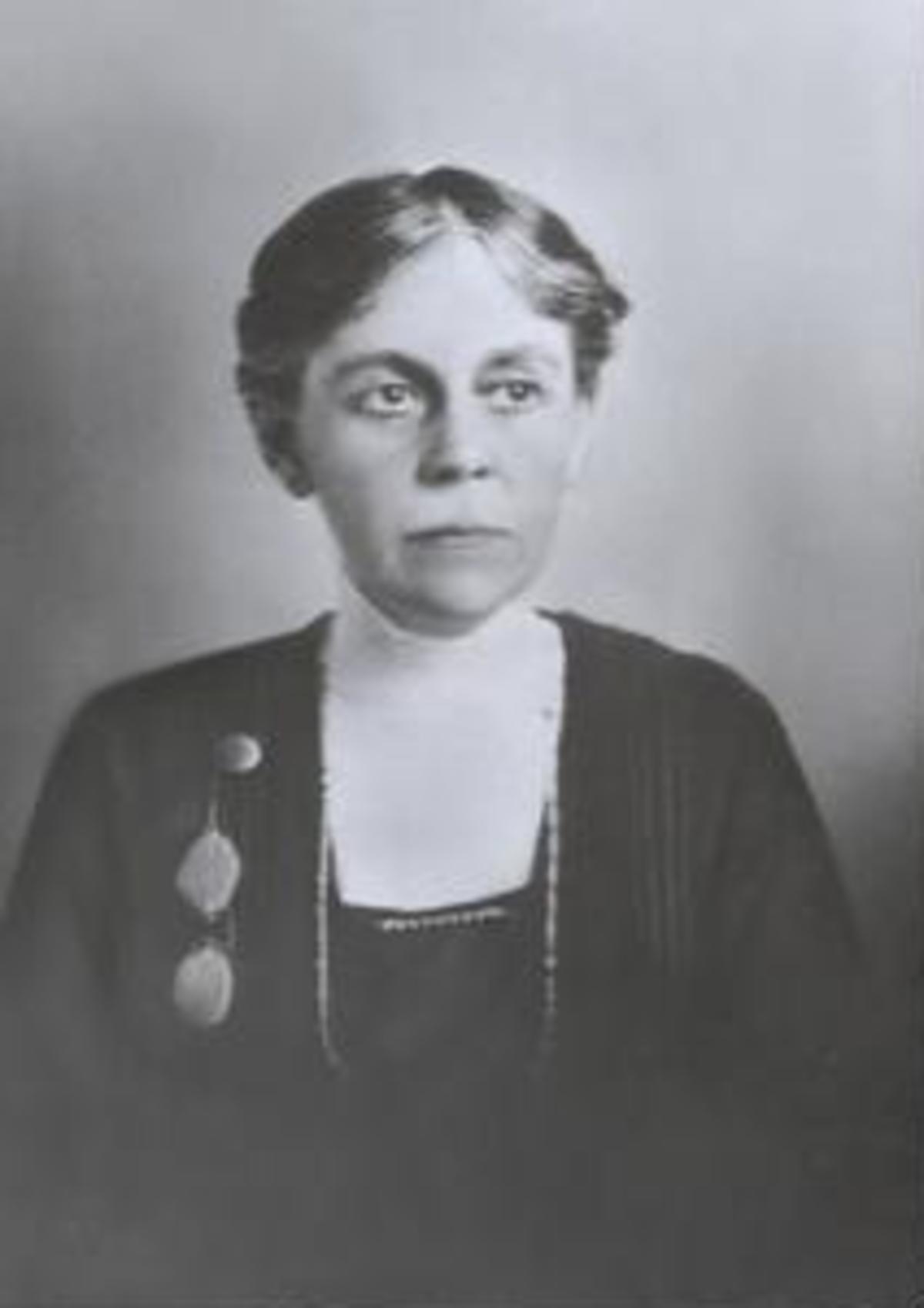 Dr. Alice Hamilton in 1919