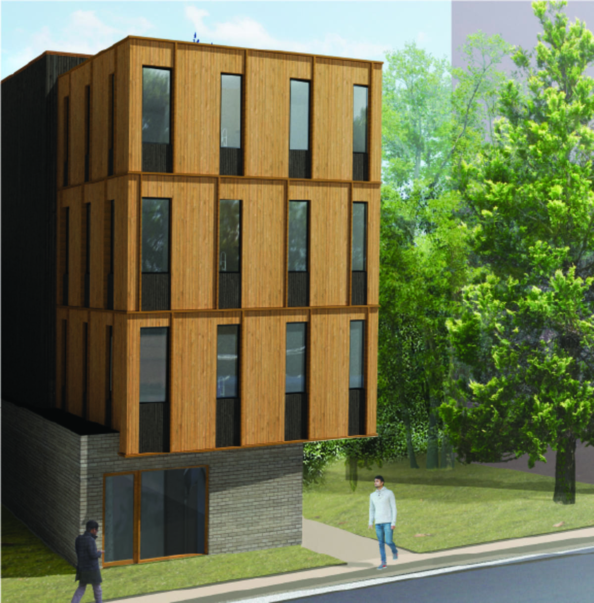 132 Terrace Street Rendering