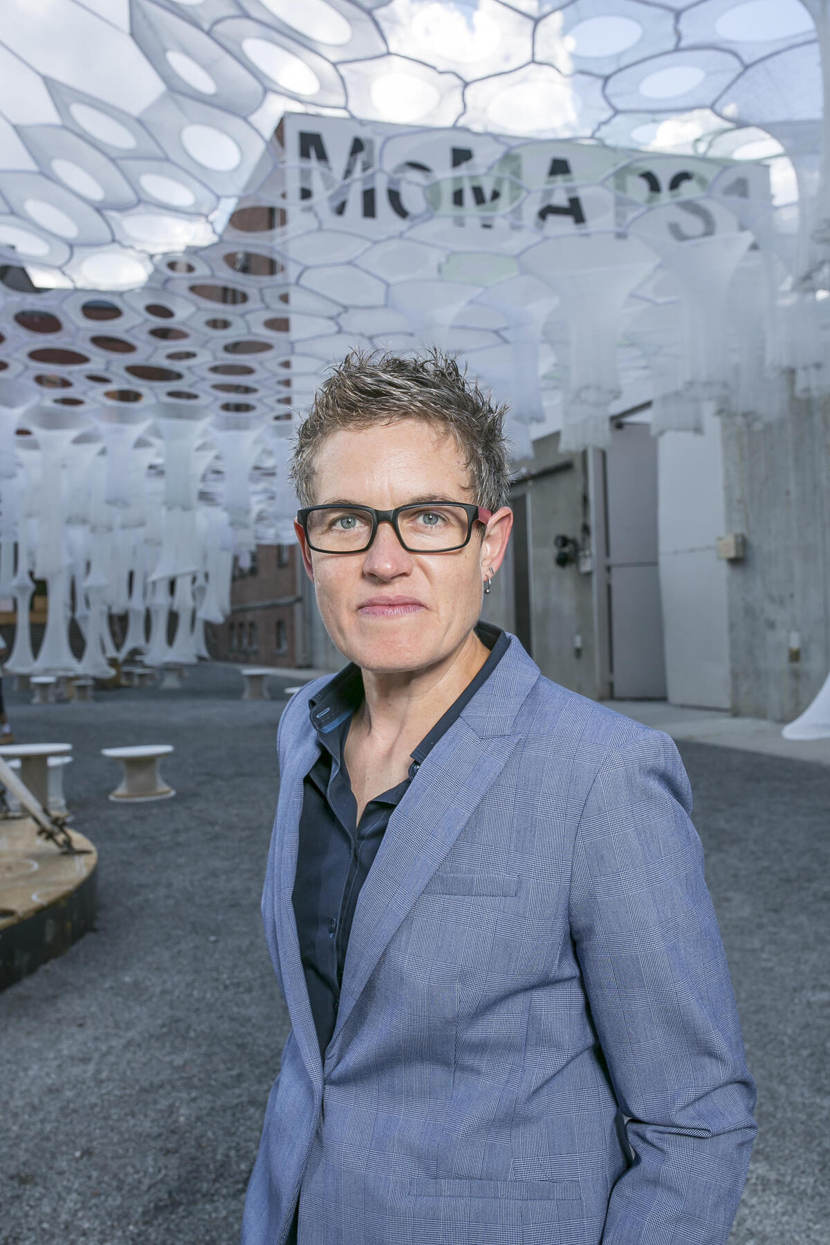 Jenny Sabin headshot, photo by Jesse Winter