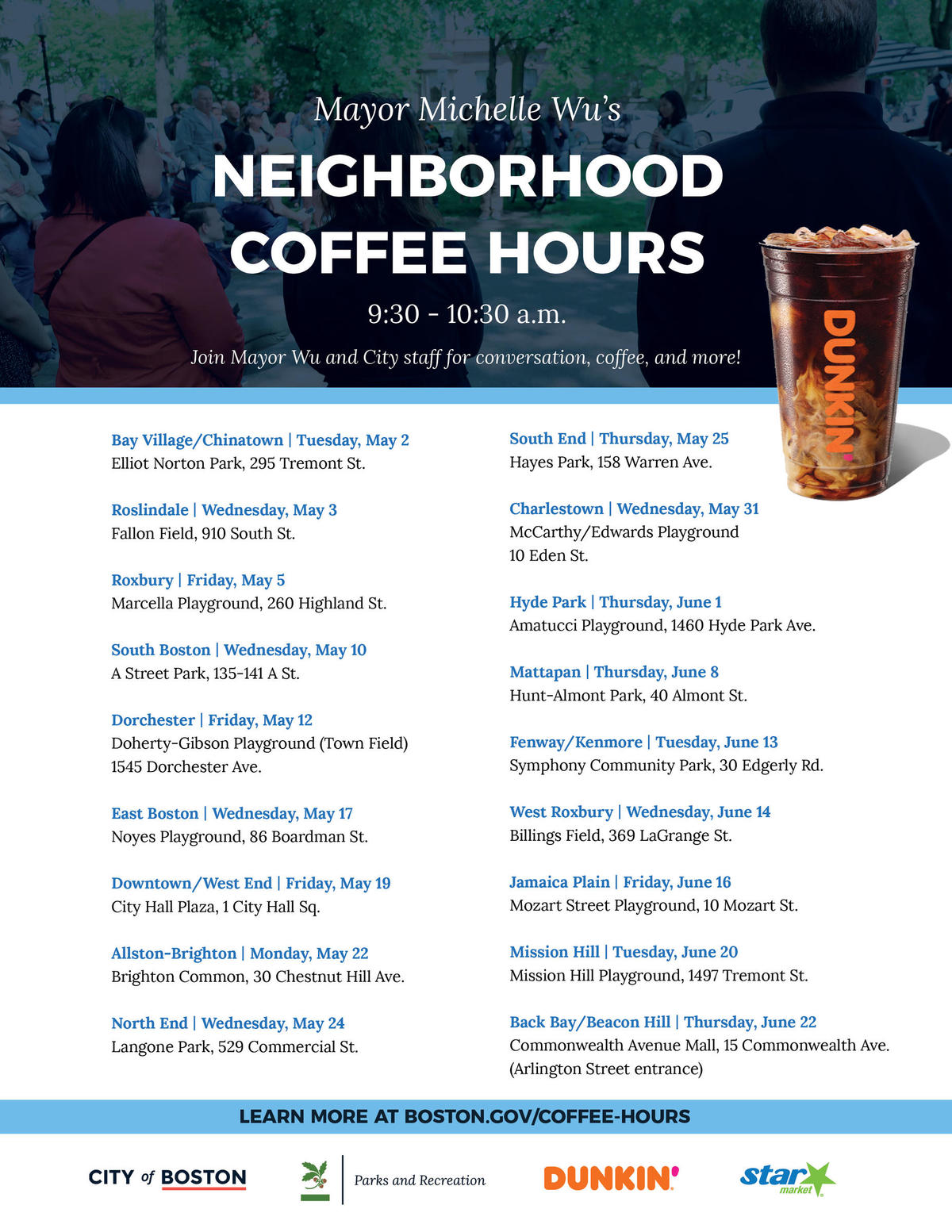 23 coffee hours updated
