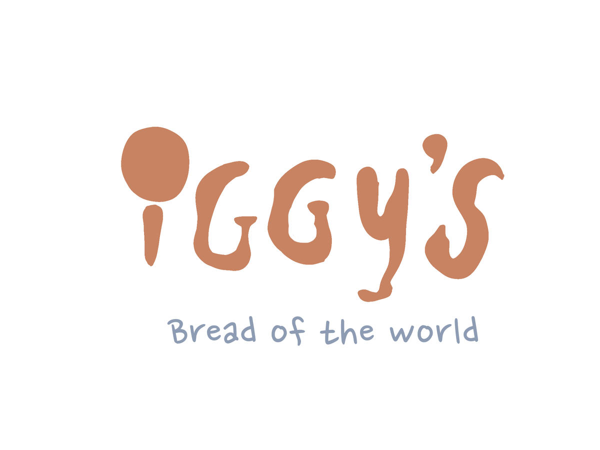 A stylized logo for Iggy's Bread of the World