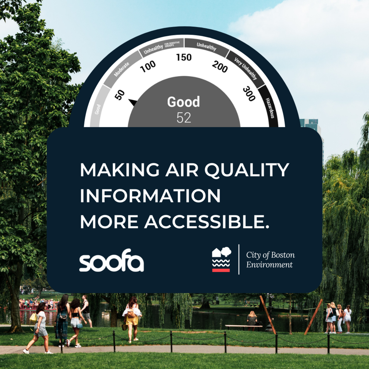 Making air quality information more accessible.