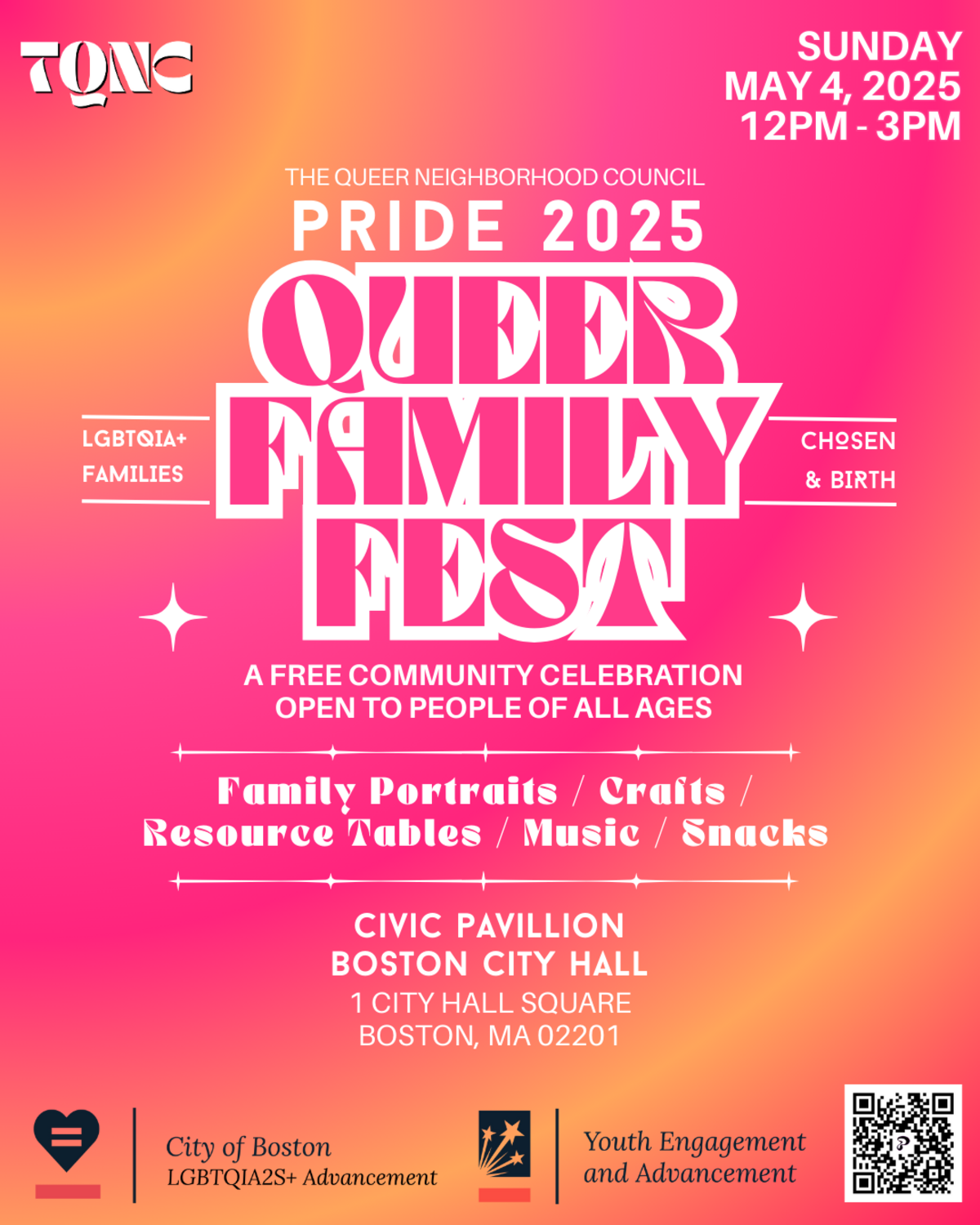 Queer Family Fest flyer
